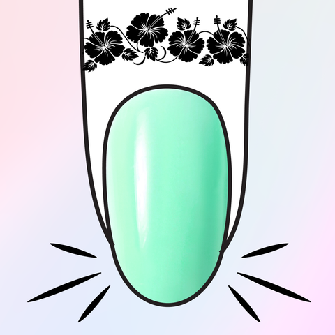 Monochrome Press-On Nails