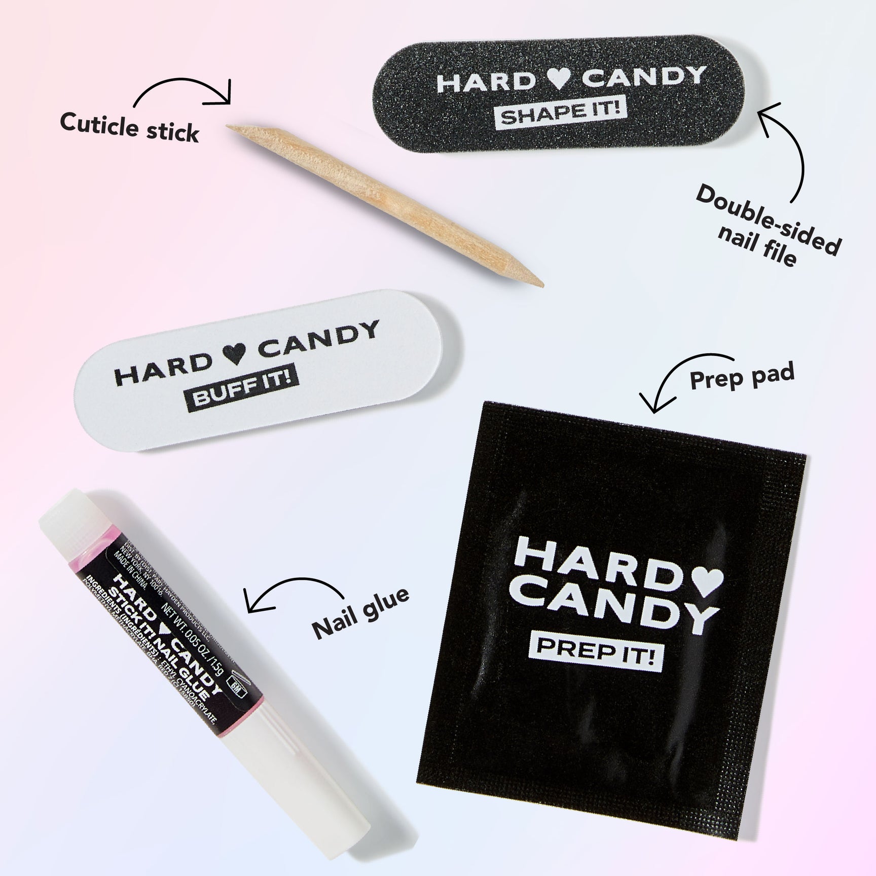 Nail Makeup Press-on Nails – Hard Candy