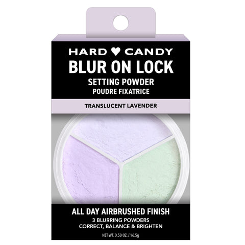 Blur On Lock Setting Powder in Translucent Lavender – carton