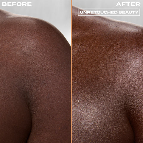 Body Luminizer in Lit Up Bronze – on model