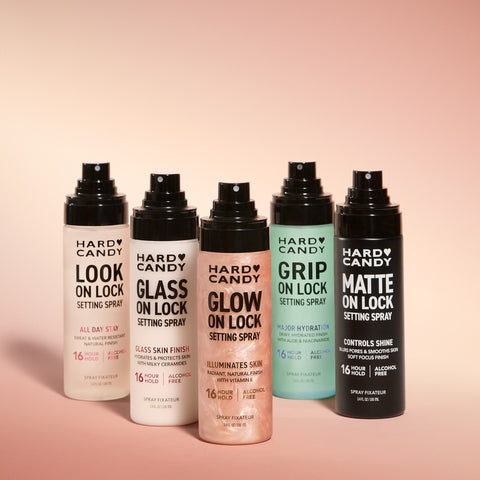 Matte On Lock Setting Spray – group shot