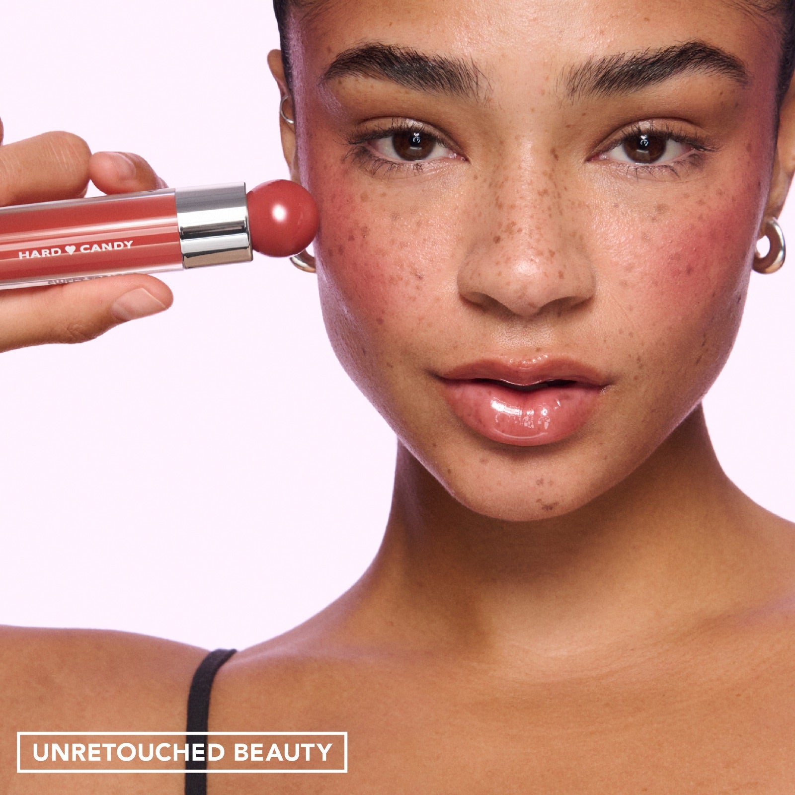 Glaze Lip Oil on model